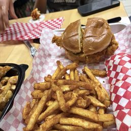 Boom Boom Crispy Chicken Sandwich