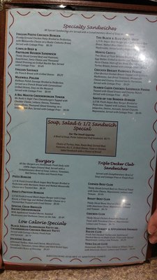 Menu photo 2 Dino's Cafe Bloomingdale, IL