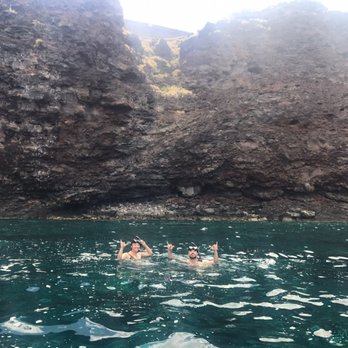 Makai Adventures - Snorkeling along lanai island  best experience. Thanks for such a beautiful day. - Boat Charters Near Me - Lahaina, Hawaii