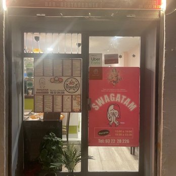 Swagatam - Restaurant entrance, - Indian Near Me - Barcelona, B