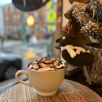 Cafe Arabella - Wilbur chocolate hot chocolate - Breakfast & Brunch Near Me - Lititz, Pennsylvania