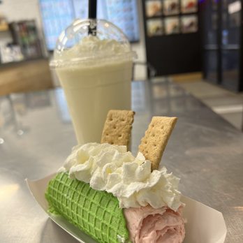 Sweet Rolled Tacos - a waffle with whipped cream and ice cream - Ice Cream & Frozen Yogurt Near Me - St. George, Utah Sweet Rolled Tacos - a waffle with whipped cream and ice cream - Ice Cream & Frozen Yogurt Near Me - St. George, Utah