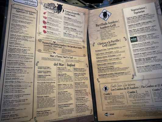 Menu photo 1 El Asadero Tulum, ROO