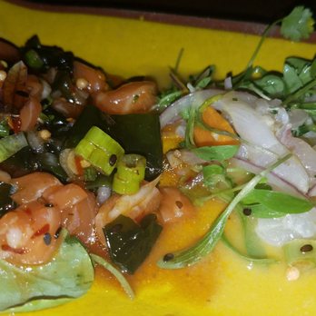 Sugarcane - Salmon poke/ snapper ceviche - Cocktail Bars Near Me - Las Vegas, Nevada
