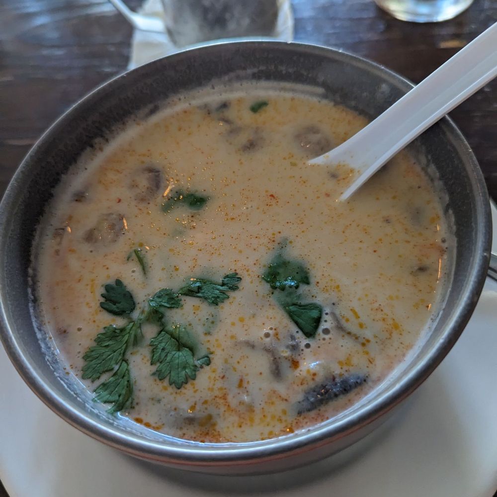 Summer Buffalo - Tom ka soup was delicious - Thai Near Me - Burbank, California Summer Buffalo - Tom ka soup was delicious - Thai Near Me - Burbank, California