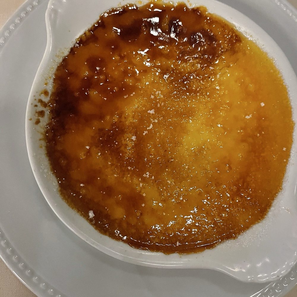 Le Molière  - Creme brûlée - French Near Me - Montreal, Quebec