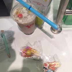 Youmi Crepes and Bubble Tea - For being one of their first customers! Super sweet gift!