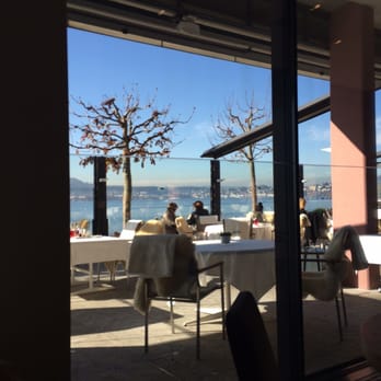 Hotel Hermitage Luzern - The brave amd hardy sat outside but it was cold - Hotels Near Me - Luzern, LU