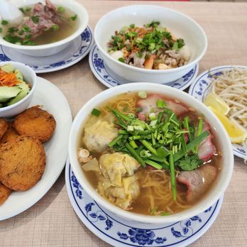 777 Noodle House - The spread! - Chinese Near Me - San Diego, California