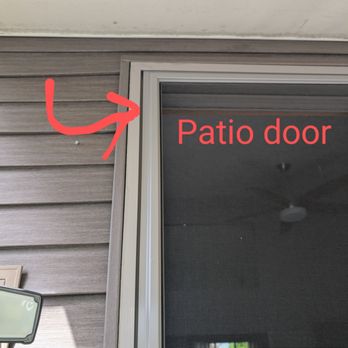 Exterior Custom Solutions - Patio door not square - Windows Installation Near Me - Neenah, Wisconsin
