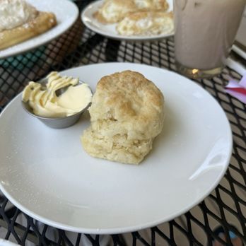 Lafayette's Creperie - Freshly-made biscuit. - Cafes Near Me - Greeley, Colorado