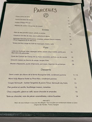 Menu photo 3 Parcelles Paris, 