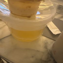 Oily sour spicy mayo. Oily sour spicy mayo.