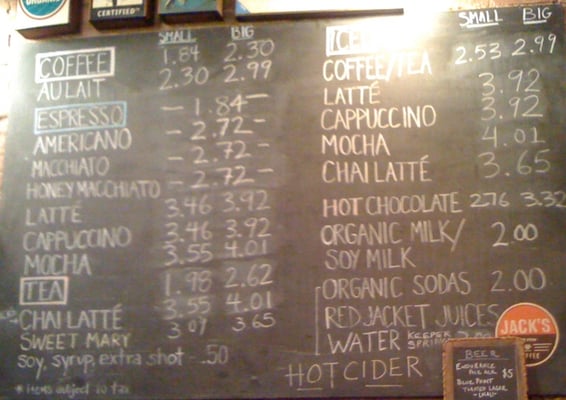 Menu photo 4 Jack's Stir Brew Coffee New York, NY Menu photo 4 Jack's Stir Brew Coffee New York, NY