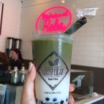 Loose Leaf Boba Co - Dirty Matcha Latte - Bubble Tea Near Me - Wallingford, Connecticut Loose Leaf Boba Co - Dirty Matcha Latte - Bubble Tea Near Me - Wallingford, Connecticut