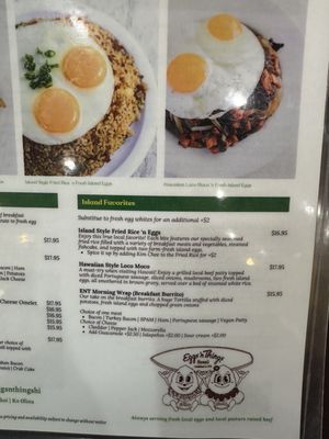 Menu photo 3 Eggs 'n Things Honolulu, HI