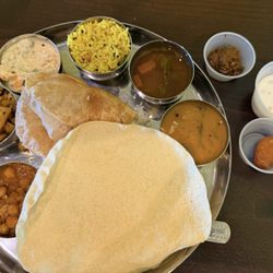 Meenakshi Bhavan - One of the best veg thalis in the Bay Area!