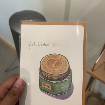 Ceremony - Cute get well card! - Tea Rooms Near Me - Providence, Rhode Island