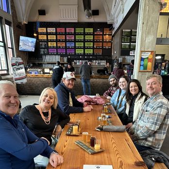 Brewing Heritage Trail Tours - Flights at Rhinegeist with our tour group - Historical Tours Near Me - Cincinnati, Ohio