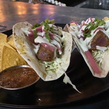 Down the Hatch Maui - FRESH SEARED AHI TACOS!!! A must. - Seafood Near Me - Lahaina, Hawaii
