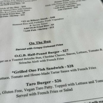 Opakapaka Grill and Bar - Menu (expensive ) - American Near Me - Hanalei, Hawaii
