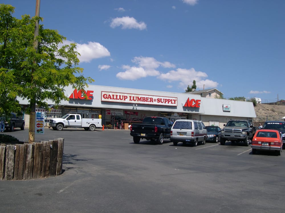 GALLUP LUMBER & ACE HARDWARE Updated August 2024 1724 S 2Nd St