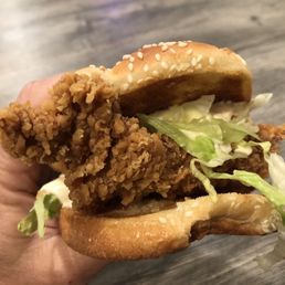 Spicy Chicken Burger / 麦辣鸡腿堡