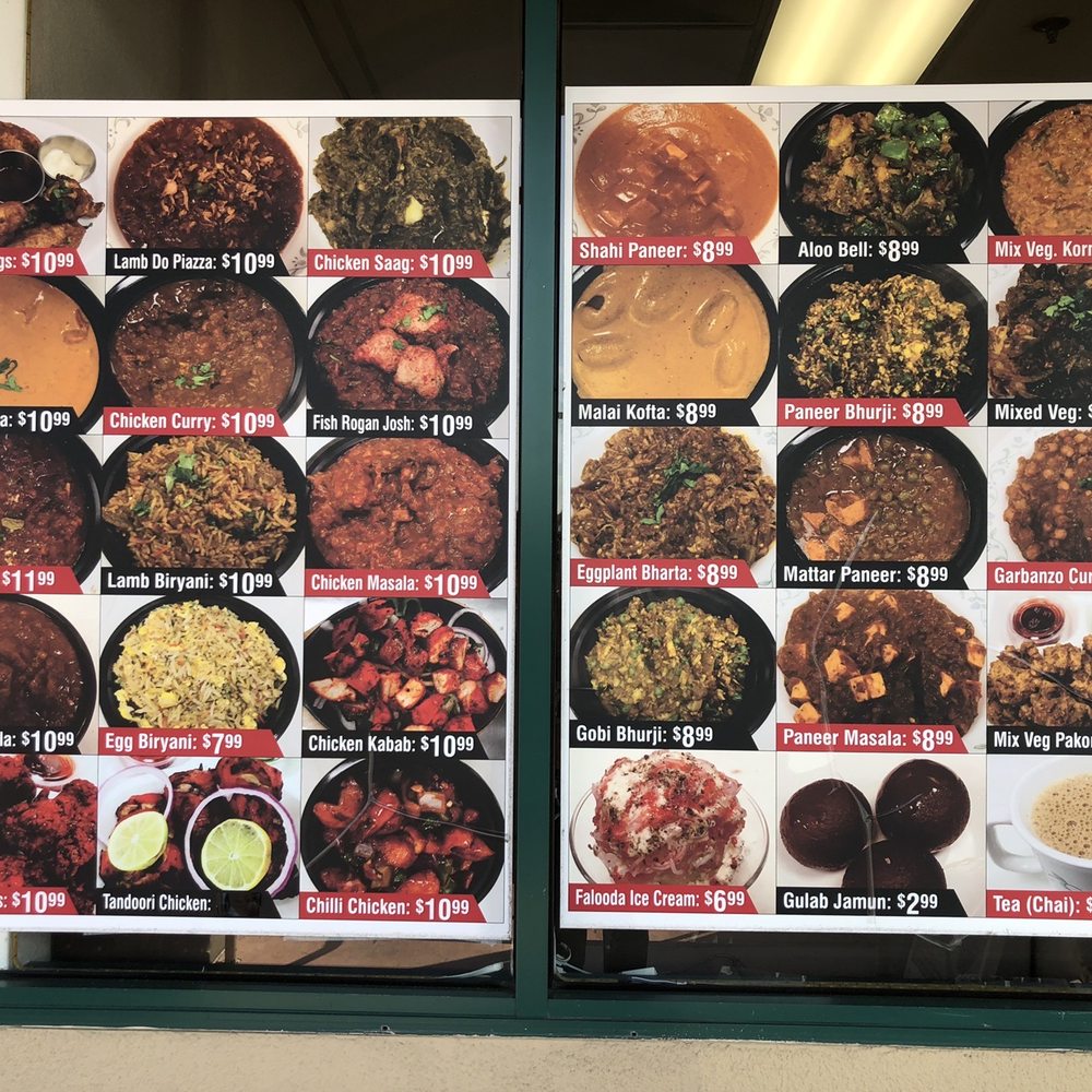 Samraj Sweets N Chat Hut - Menu outside 07/25/21 - Indian Near Me - El Sobrante, California Samraj Sweets N Chat Hut - Menu outside 07/25/21 - Indian Near Me - El Sobrante, California