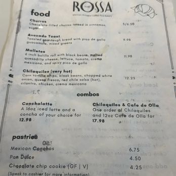 Rossa Cafe - Food Menu - Bakeries Near Me - New York, New York Rossa Cafe - Food Menu - Bakeries Near Me - New York, New York