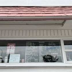 Hitchin Post Drive-In - Menu and order window
