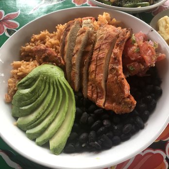 Cafe Verde - Chicken bowl - Imported Food Near Me - New Smyrna Beach, Florida