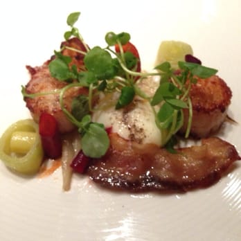 KUU Restaurant - The scallop with bacon and egg dish. (Not sure what it's called) - Japanese Near Me - Houston, Texas