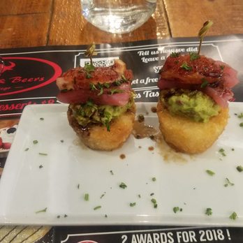 Tapas & Beers - Ahi Tuna Candies - French Near Me - San Diego, California Tapas & Beers - Ahi Tuna Candies - French Near Me - San Diego, California
