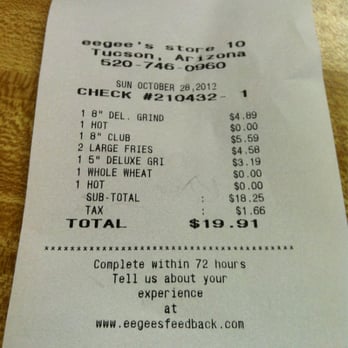 eegee's - Sandwiches Near Me - Tucson, Arizona