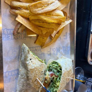 Makers & Finders - Protein Wrap w/ plantain chips - Breakfast & Brunch Near Me - Henderson, Nevada Makers & Finders - Protein Wrap w/ plantain chips - Breakfast & Brunch Near Me - Henderson, Nevada