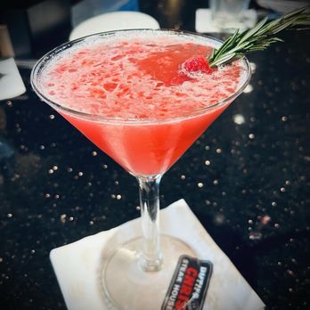 Ruth's Chris Steak House - Yummy Rosemary Raspberry Cosmo $10 on HH - Steakhouses Near Me - San Antonio, Texas