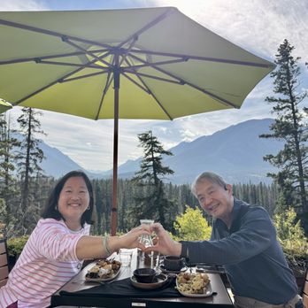 The Juniper Bistro - Thoughtful server offered to take our photo! - Canadian (New) Near Me - Banff, Alberta The Juniper Bistro - Thoughtful server offered to take our photo! - Canadian (New) Near Me - Banff, Alberta