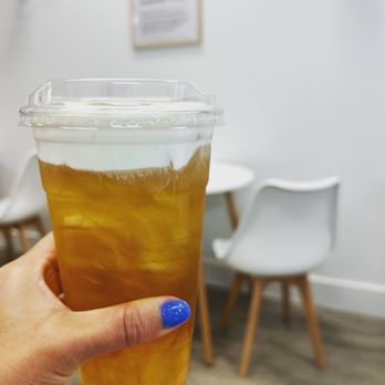 Nhà Tea - Sea salt honey jasmine tea with aloe - Bubble Tea Near Me - Houston, Texas