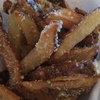 Fish Thyme - Parmesean truffle fries. Wow!!!! hold the ketchup please, these fries are awesome!!!! - Cafes Near Me - Acworth, Georgia