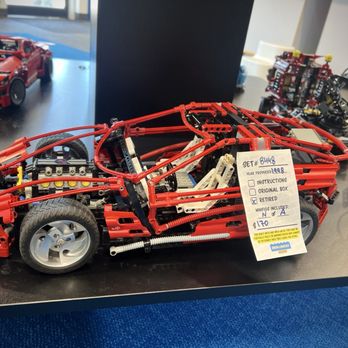 Bricks & Wheels - Retired Lego cars in 1998 - Toy Stores Near Me - Bellevue, Washington