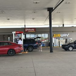 Pilot Travel Center - Monday, 25 May 2026 - at Pilot gas station with a convenience store