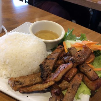 Basil Leaf Vietnamese Restaurant - Kids grilled pork. - Vietnamese Near Me - Albuquerque, New Mexico