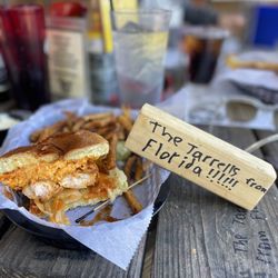 Tattooed Moose Johns Island - Nashville Hot Chicken Sandwich