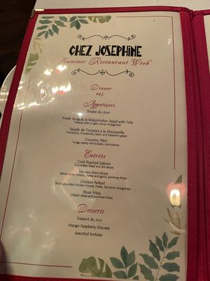 Menu photo 1 Chez Josephine New York, NY