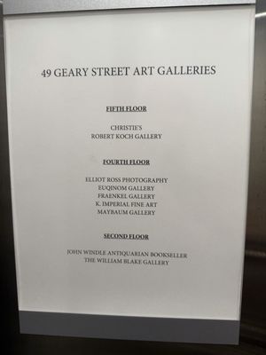 Fraenkel Gallery by null