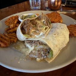 J. Willy's Public House & Eatery - Cheese Steak Wrap