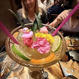 Texas margarita from the top Texas margarita from the top