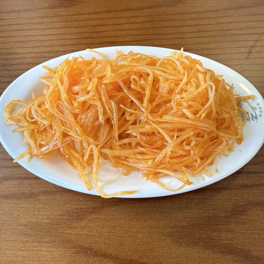 Bob's Noodle - Sherd sweet and spicy potato - Chinese Near Me - Flushing, New York Bob's Noodle - Sherd sweet and spicy potato - Chinese Near Me - Flushing, New York