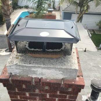 Smokey Joe's Chimney Sweep - Properly sized spark arrestor - Chimney Sweeps Near Me Smokey Joe's Chimney Sweep - Properly sized spark arrestor - Chimney Sweeps Near Me