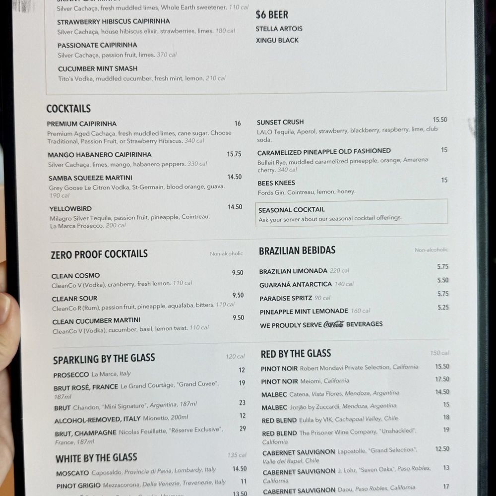 Fogo de Chão - Current menu 8/25/2026 - Brazilian Near Me - San Antonio, Texas